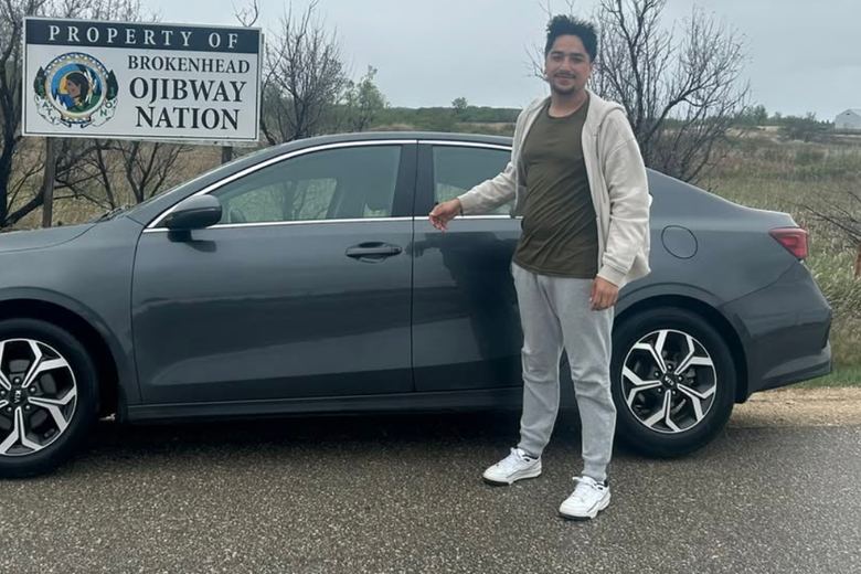 Trevor, Kia Forte, at delivery